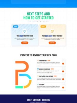 Pool Builder Agency web design
